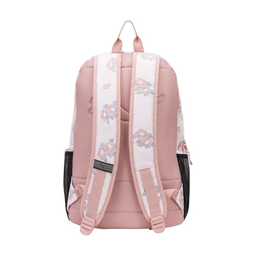 PUMA Rally 300 Backpack, Pink Combo, OS - color: Jasmine Flower/Seafoam