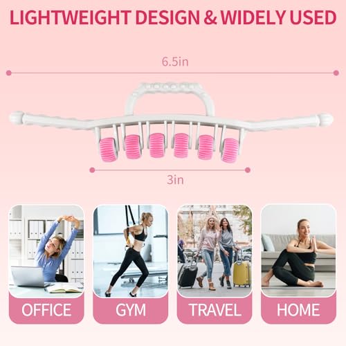 Docemel Cellulite Massage Tool for Legs,Thighs,and Arms–Lymphatic Drainage Massager for Pain Relief and Body Sculpting,Muscle Roller Stick for Circulation Support