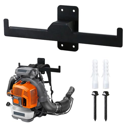 PACEWALKER Backpack Leaf Blower Hanger, Storage Tactical Gear Stand Heary Duty Chainsaw Wall Mount Stand Accessories Garage Organization Storage Heavy Duty Garage Storage Tool Organizer - size: 1 Pack