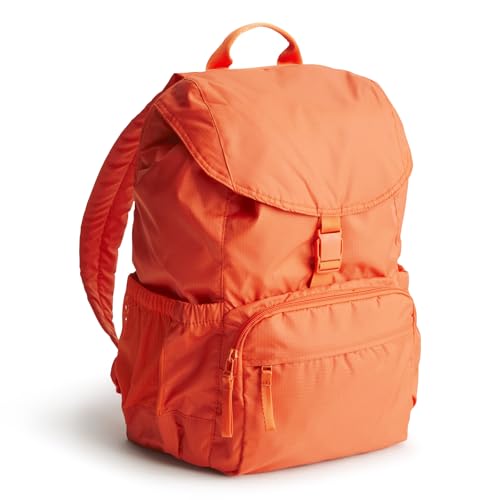 Vera Bradley Women's Ripstop Berkhill Backpack, Koi Orange, One Size - color: Koi Orange