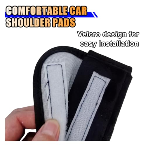 Fluffy Cloud Car Seat Belt Pads - Cute Seat Belt Covers for More Comfortable Driving - Safety Seatbelt Shoulder Strap Cushion Protect Shoulder and Neck - Backpack Shoulder Pad for Kids Adults (4PCS) - size: 4PCS