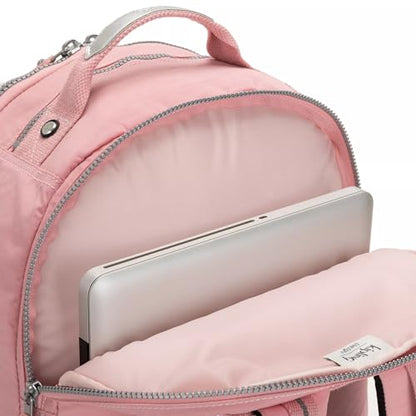 Kipling Women's Seoul Xl Backpack - color: Bridal Rose, size: 13.5''L x 17.75''H x 9''D