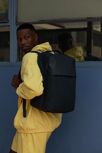 Incase A.R.C. Daypack 24L – Travel Backpack and Laptop Bag for School - Fits up to 16 inch Laptop - 4 Zippered Compartments, 2 Water Bottle Pockets - Commuter and College Backpack - Black - color: Black
