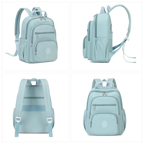 Backpack Purse for Women, Lightweight Mini Backpack Purse Small Bookbag with Mini Wallet and Luggage Strap,Green - color: Green