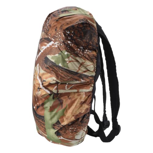 M METERXITY 2 Pack Backpack Rain Cover - Waterproof Lightweight Cover, Apply to Cycling/Hiking/Mountain Climbing (30-40L, M, Leaf Camo)