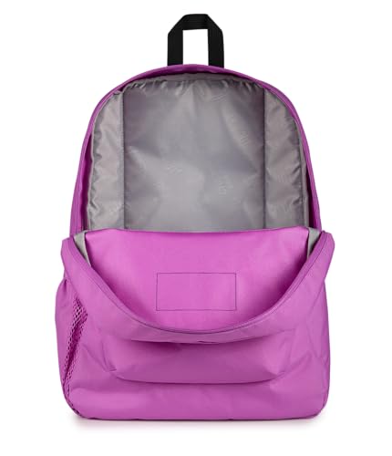 JanSport Cross Town Backpack - Simple Bag for Everyone with 1 Main Compartment, Front Utility Pocket - Premium Class Accessories - Digital Fuchsia - color: Digital Fuchsia