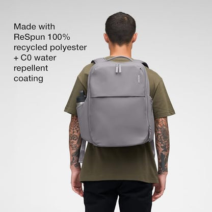 Incase A.R.C. Daypack 24L – Travel Backpack and Laptop Bag for School - Fits up to 16 inch Laptop - 4 Zippered Compartments, 2 Water Bottle Pockets - Commuter and College Backpack - Grey - color: Grey