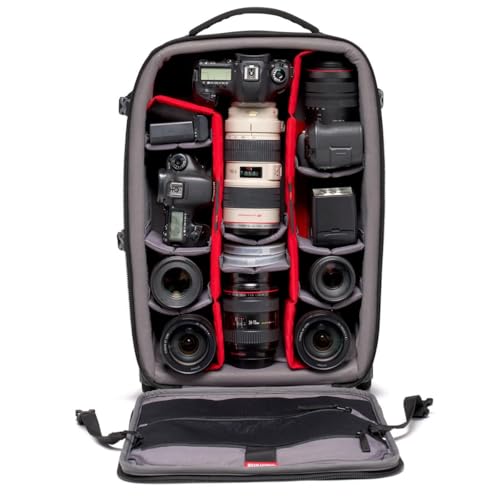 Manfrotto Advanced Trolley M III, for Reflex/Mirrorless Camera with Lenses, Hand Luggage, Reflex Bag with Tripod Attachment, Photography Accessories - style: Lightweight