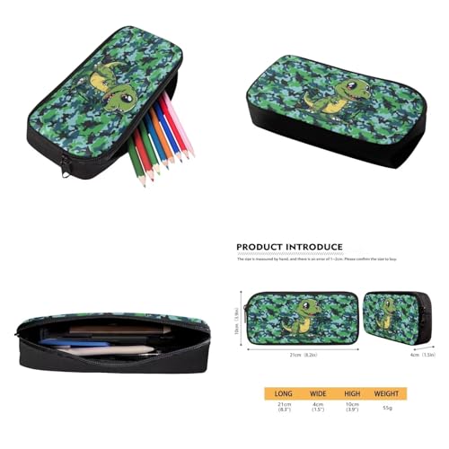 Dinosaur Camouflage Backpack for Boys Elementary Middle School Students Bookbag with Lunch Bag Pencil Case Water Bottle Holder Perfect for Student Back to School Supplies Gifts - color: Dinosaur Camouflage