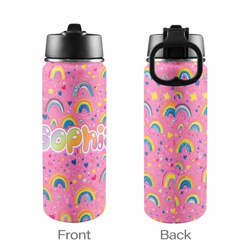 Custom Backpack For Girls, Personalized Backpacks For Girls, Custom Name Backpack, Back to School Custom Schoolbag Set Gifts For Daughter, Granddaughter, Niece - color: A03