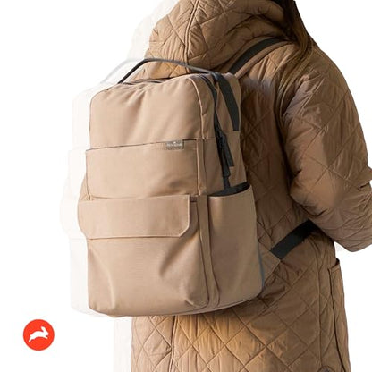 RED ROVR Roo Lightweight 1 LB Diaper Bag Backpack | 11 organizational pockets| Durable & Water-Resistant (Toffee) - color: Toffee