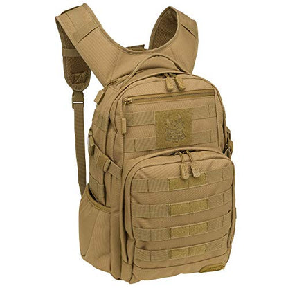 SAMURAI TACTICAL Wakizashi Tactical Backpack (Desert Clay), One Size - color: Desert Clay