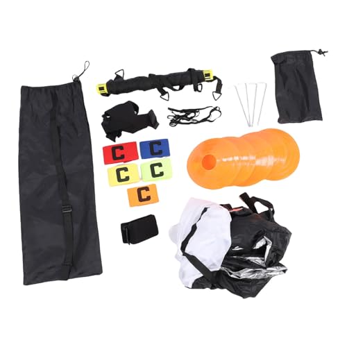 Drfeify Agility Ladder, Speed Training Equipment Set, Enhance Performance with Soccer Cones, Portable for Athletes and Fitness Training