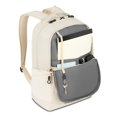 SwissGear Orientation Laptop Backpack, Sandshell, 17"x12"x7" - color: Sandshell, style: Orientation