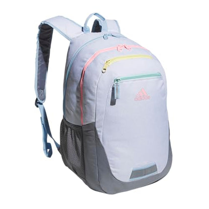 adidas Excelerator School Backpack, 33L - color: Twill White/Pink Spark/Grey, size: OSFA