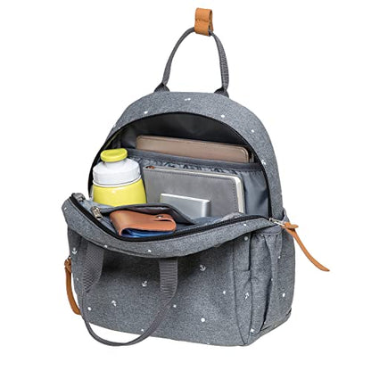 KAUKKO Lightweight Backpack Casual Travel Daypack Causal Backpack Shoulder Book Bag Multipurpose Daypacks - color: 05-6-grey