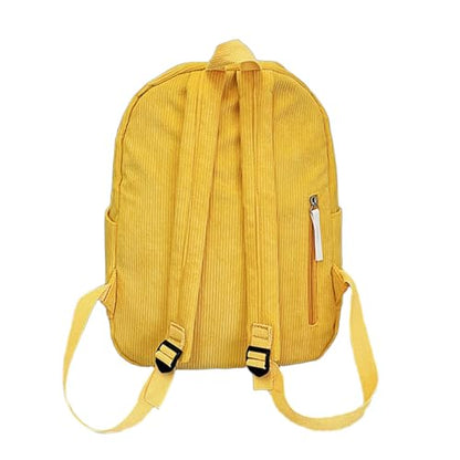 Y2K Star Backpack for Girls Cute Aesthetic College Laptop Backpack Large Capacity Bookbag Daypack for Teens (Yellow) - color: Yellow
