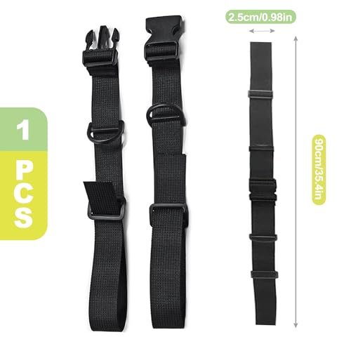 Universal Adjustable Sternum Strap for Backpacks – Quick Release Chest Buckle with Shoulder Clip for Hiking, Camping, Travel, Daypack Support