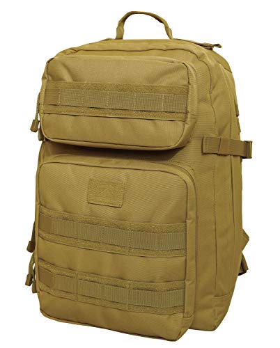 Rothco Fast Mover Tactical Backpack - Outdoor Hiking Pack for EDC Essential Gear (Coyote Brown) - color: Coyote Brown