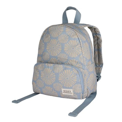 Roxy Women's Always Core Backpack | Travel | Everyday Carry | Beach | Polyester | 8L Capacity - Chambray Tropical Tile - color: Chambray Tropical Tile