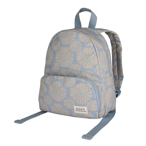 Roxy Women's Always Core Backpack | Travel | Everyday Carry | Beach | Polyester | 8L Capacity - Chambray Tropical Tile - color: Chambray Tropical Tile