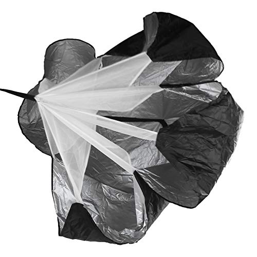 Training Resistance Parachute, Adjustable Speed Drag Parachute for Running Exercise with Lightweight Portable Bag, Waist Belt for Football Basketball Track and Field