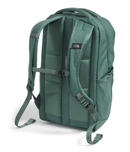 The North Face Women's Jester Everyday Laptop Backpack - Commuter Travel Bag, Laptop Sleeve, Water-Repellent, Duck Green Dark Heather, One Size - color: Duck Green Dark Heather