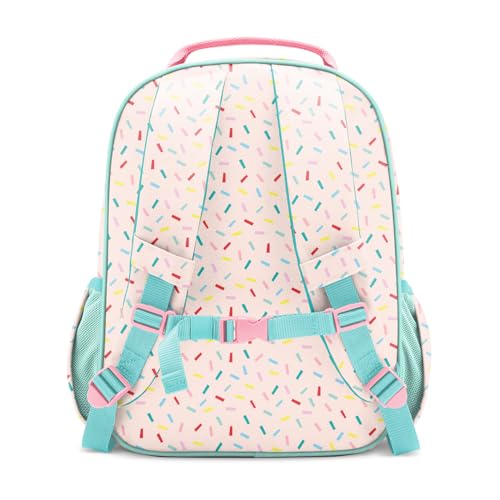Simple Modern Medium Toddler Backpack for School Girls and Boys | Kindergarten Elementary Kids Backpack | Fletcher Collection | Kids - 15" tall | Confetti - color: -Confetti, style: Kids Medium