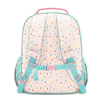 Simple Modern Medium Toddler Backpack for School Girls and Boys | Kindergarten Elementary Kids Backpack | Fletcher Collection | Kids - 15" tall | Confetti - color: -Confetti, style: Kids Medium