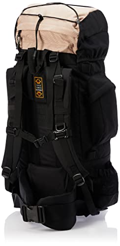 TETON 55L Scout Internal Frame Backpack for Hiking, Camping, Backpacking, Rain Cover Included - color: Tan, size: 55L