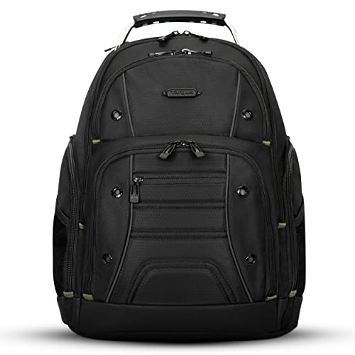 Targus Drifter Essentials Laptop Backpack, Travel Backpack for Laptops up to 16" Backpack for Men & Women, College Back Pack Bookbag or Work Backpack, School Bag Travel Backpack Black(TBB63805GL)