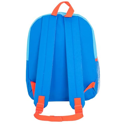 AI ACCESSORY INNOVATIONS Sonic The Hedgehog Kids Backpack, Sonic, Knuckles, Shadow 15" School Bag for Girls & Boys, Blue - color: Sega