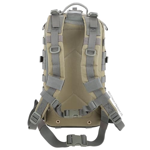 MAXPEDITION Falcon-II Backpack, 23L Tactical Backpack, Survival Pack, Bug Out Bag, MOLLE Go Bag for EDC, 0513 - color: Khaki/Foliage Green