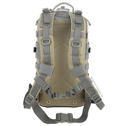 MAXPEDITION Falcon-II Backpack, 23L Tactical Backpack, Survival Pack, Bug Out Bag, MOLLE Go Bag for EDC, 0513 - color: Khaki/Foliage Green