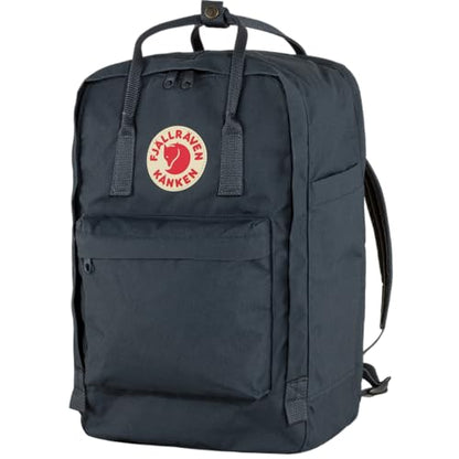 Fjallraven Kanken Laptop 17" Backpack, Navy - color: Navy
