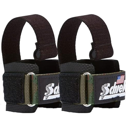 Schiek Sports Model 1000-DLS Deluxe Dowel Lifting Straps - color: Camo