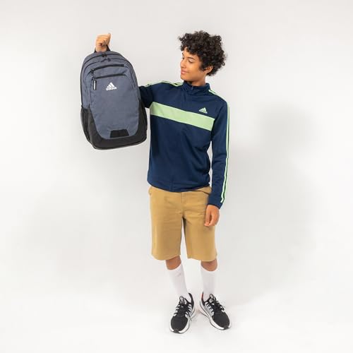 adidas Excelerator School Backpack, 33L - color: Stone Wash White/Blue Dawn/Semi Flash Aqua Blue, size: OSFA