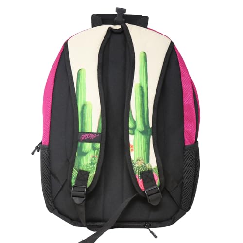 HOOEY Rockstar 20L Backpack - Compact Travel Backpack with Laptop Sleeve - Lightweight, Durable Daypack for Commuting, Hiking & Outdoor Use - Unisex Design (Pink) - color: Pink