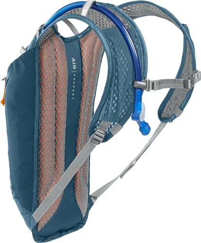 CamelBak Rogue Light 7 Hydration Backpack with Crux Reservoir, Lightweight Ventilated Design for Biking and Hiking - color: Moroccan Blue