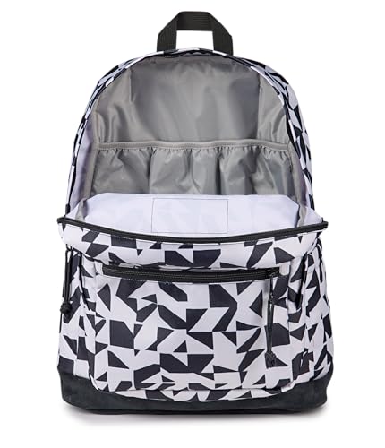 JanSport Right Pack Backpack - Durable Daypack with Padded 15 Laptop Sleeve, Spacious Main Compartment & Integrated Water Bottle Pocket - Groovy Grids - color: Groovy Grids