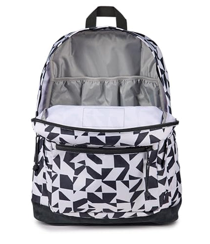 JanSport Right Pack Backpack - Durable Daypack with Padded 15 Laptop Sleeve, Spacious Main Compartment & Integrated Water Bottle Pocket - Groovy Grids - color: Groovy Grids