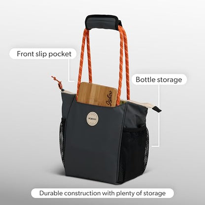 Igloo Soft Cooler Bag | Summit Series | Insulated Cooler Tote | Backpack Cooler - color: Tactical Gray 9 Can