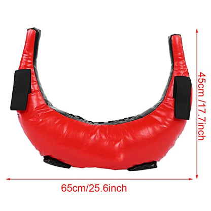 Fitness Power Bag, Adjustable Weight 5 to 25 kg Strength Training Bulgarian Bag, Empty Sandbag for Boxing Sports, Home Gym and Martial Arts Athletes
