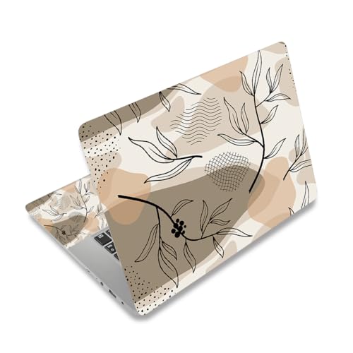 ArtSo Laptop Skin Sticker Decal,16.5 17 17.3inch Laptop Netbook PC Notebook Universal Vinyl Reusable Skin Sticker Cover Personalized Art Case Protector, Leaf Abstraction - color: Leaf Abstraction