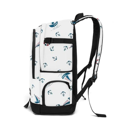 rickyh style School Backpack Travel Bag for Men & Women Lightweight College Back Pack with Laptop Compartmen - color: 01xc