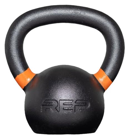 REP Fitness Kettlebell Set and Singles, 4kg to 24kg, 9lb to 53lb Weight Range, Cast Iron, Strength Exercise Training, Home Gym, Power Workout Equipment, Free Weights, Dumbbell Alternative - style: 10 kg