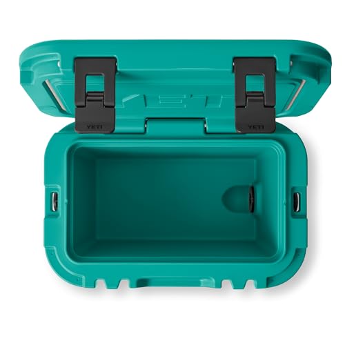 YETI Roadie 15 Hard Cooler with DoubleDuty Shoulder Strap - color: Aquifer Blue