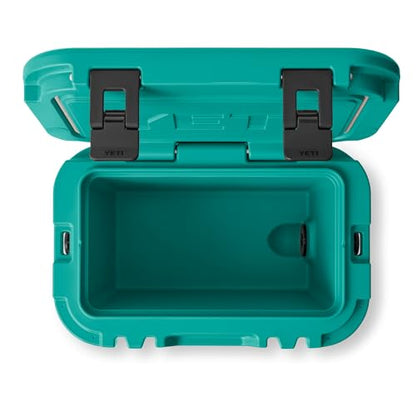 YETI Roadie 15 Hard Cooler with DoubleDuty Shoulder Strap - color: Aquifer Blue