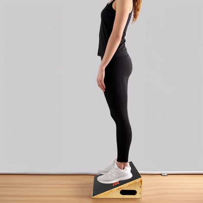 EVERYMATE Heavy-Duty Wooden Slant Boards for Exercise & Calf Stretch – 19.7" Wide Incline Board for Squats, Non-Slip Surface, Fixed 25° Angle for Strength & Flexibility Training, 1200 lbs Capacity - color: Slant Board-1