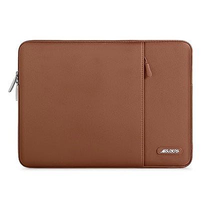 MOSISO Laptop Case 13 inch, Laptop Sleeve Compatible with MacBook Neo/Air/Pro 13 inch with A18/M5/M4/M3/M2/M1 Chip 2026-2016, Polyester Vertical Computer Sleeve Bag with Pocket, Caramel Brown - color: Caramel Brown, size: 13 inch
